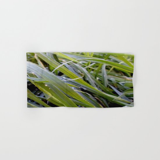 water and greenery Hand & Bath Towel