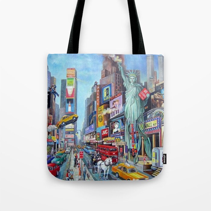 Times Square Tote Bag