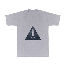 Men T Shirt | Color, Toilet, Sign, Public, Loo, White, Symbol, Pee, Toilets, Snitary 