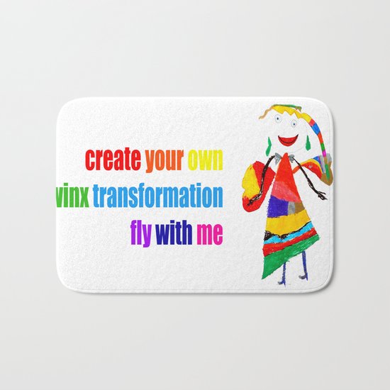 fly with me... Bath Mat