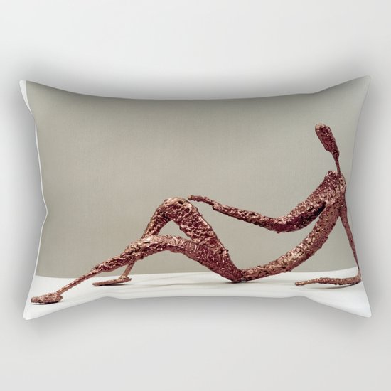Supine by Shimon Drory Rectangular Pillow