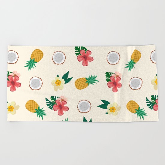 SUMMER VIBES Beach Towel