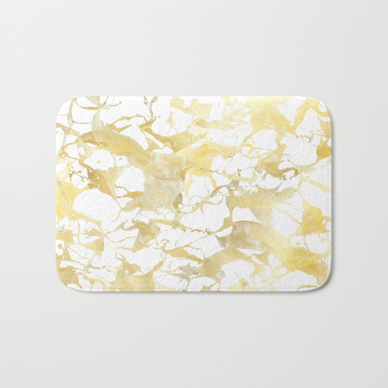 Marble gold Bath Mat