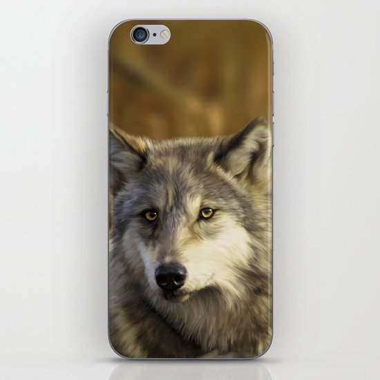 Wolf iPhone & iPod Skin