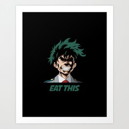 Midoriya Izuku Art Prints For Any Decor Style Society6