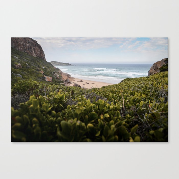 Landscape of Robberg Peninsula, South Africa Canvas Print