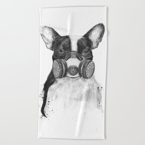 Big city life Beach Towel