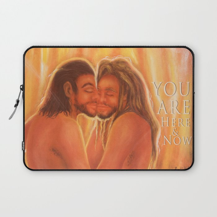 You are here and now Laptop Sleeve
