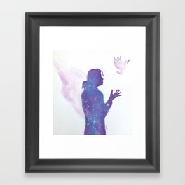 "Messenger Of Peace" Framed Art Print