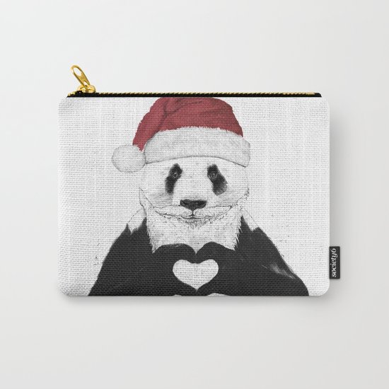 Santa panda Carry-All Pouch