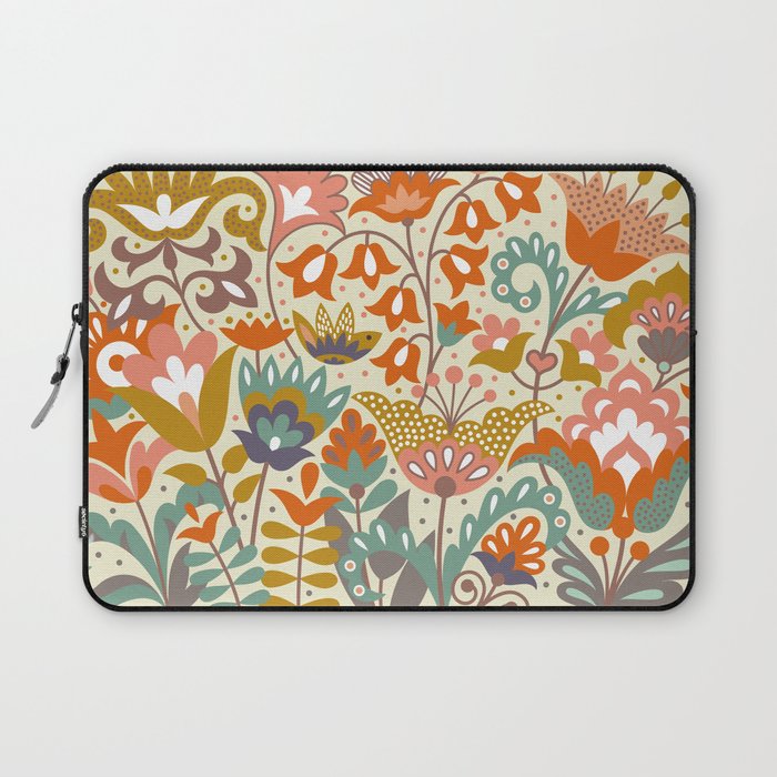 Forest flowers Laptop Sleeve