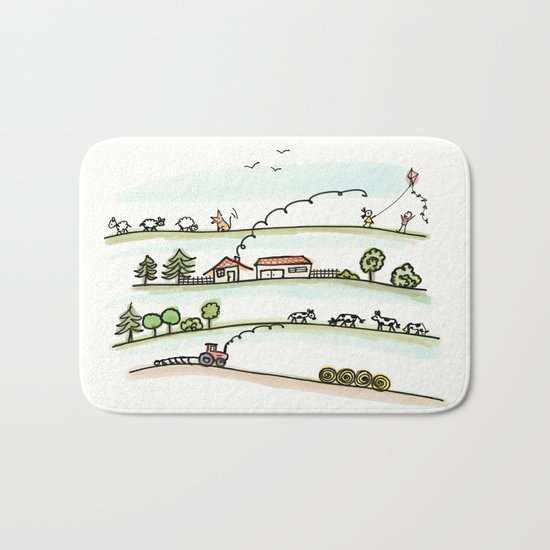 Country Life Bath Mat