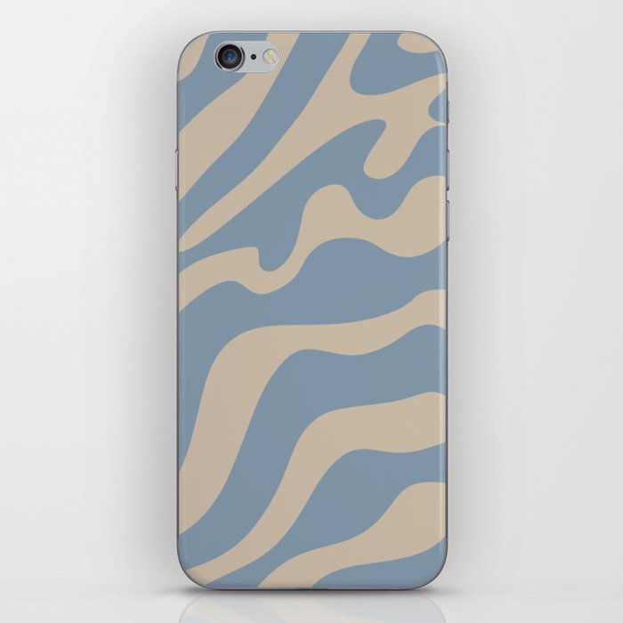 18 Abstract Liquid Swirly Shapes 220725 Valourine Digital Design iPhone Skin