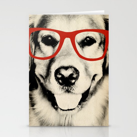 NERDY DOG Stationery Cards