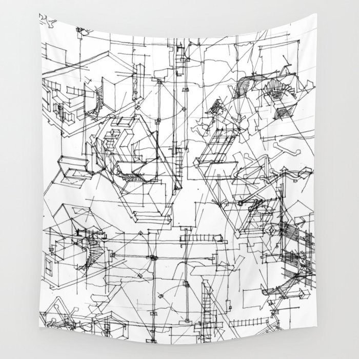 archisketch Wall Tapestry