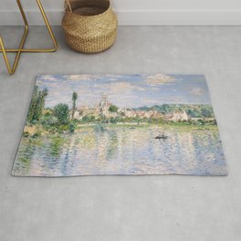 Vetheuil in Summer 1880 by Claude Monet Rug