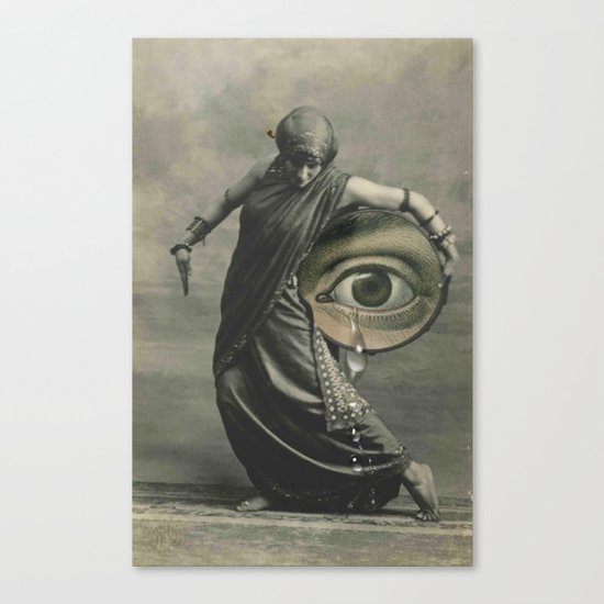 EYE CRY Canvas Print