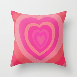 Love Me Like You Do - pink red Throw Pillow