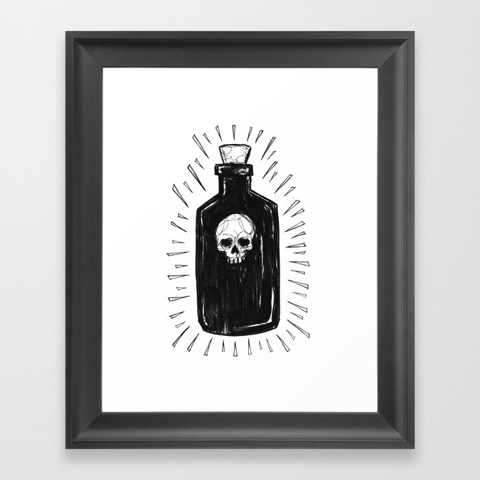 The Devil's Drink Framed Art Print