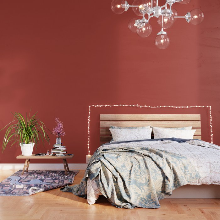 Medium Carmine - solid color Wallpaper