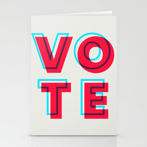 vote Stationery Cards