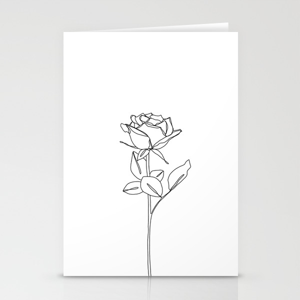 Botanical Floral Illustration Line Drawing Rose Bud Stationery Cards By Thecolourstudy Society6 Downloadable coloring pages, how to videos, drawings for kids, printable coloring pages, beginners to advanced levels. botanical floral illustration line drawing rose bud stationery cards by thecolourstudy