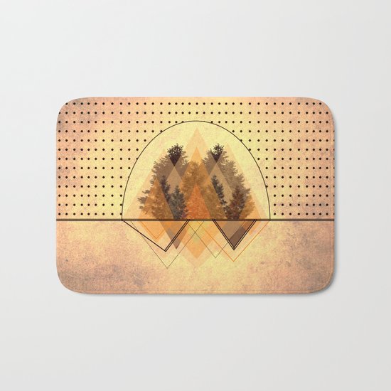 try tree-angles Bath Mat