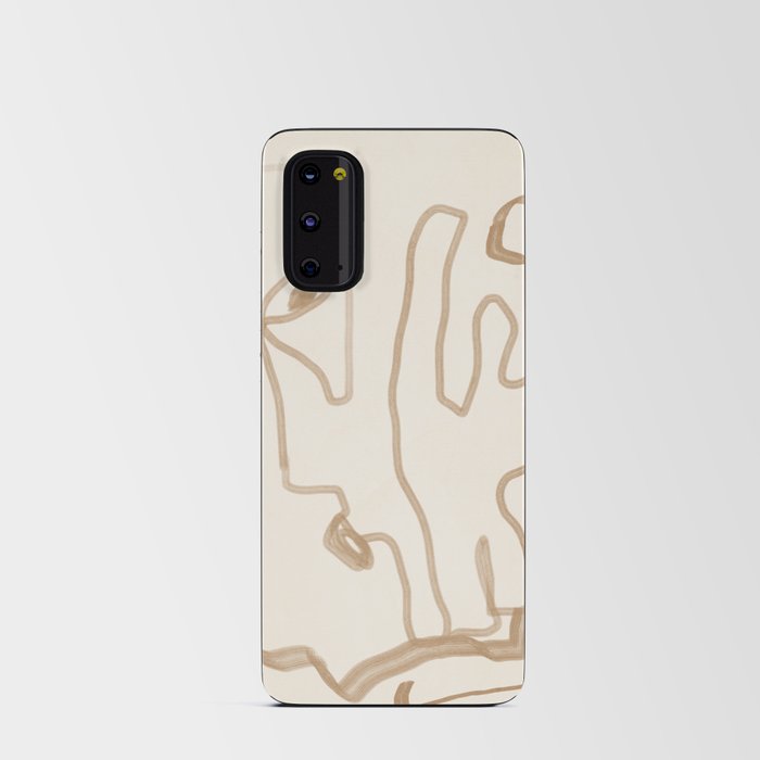 Abstract Loose Line 1 Android Card Case