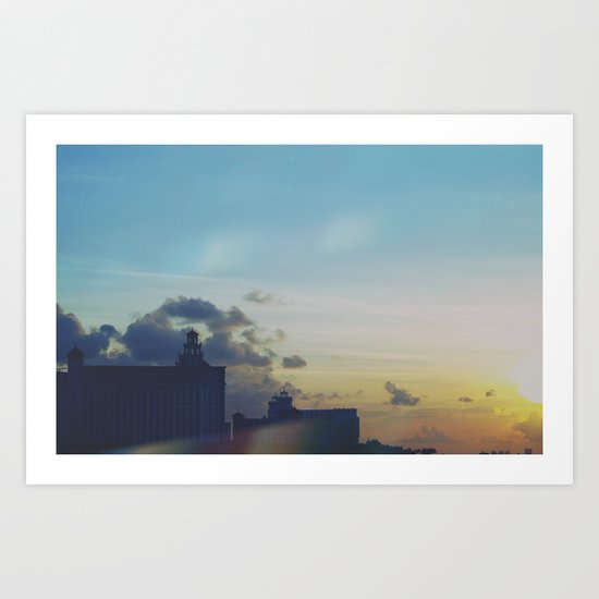 Sunset Craving Art Print
