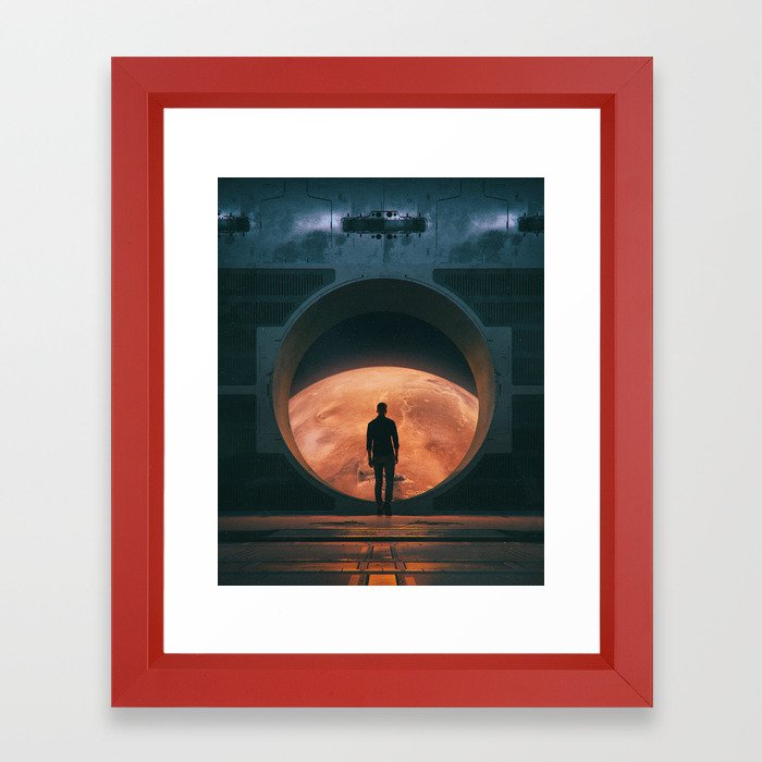 NEW HOME (everyday 03.18.18) Framed Art Print by beeple | Society6
