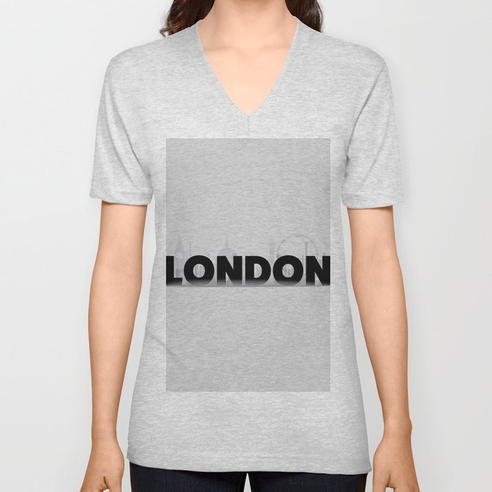 London V Neck T Shirt