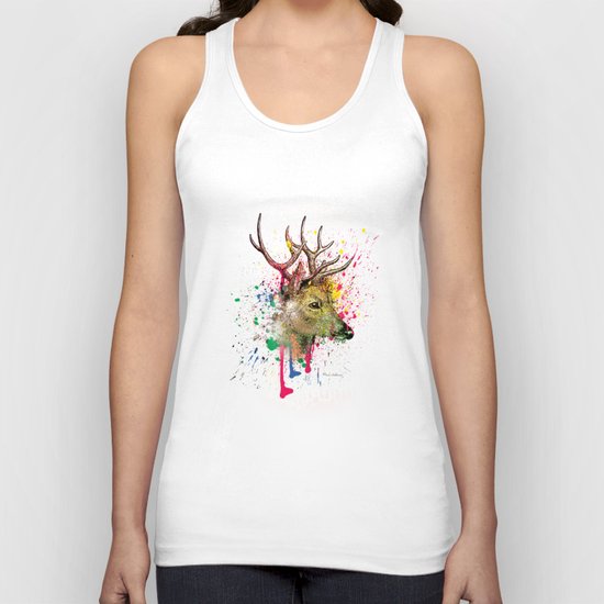 deer Unisex Tank Top