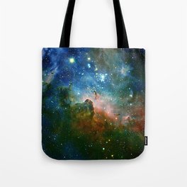 Hidden Secrets of Carina Nebula Tote Bag