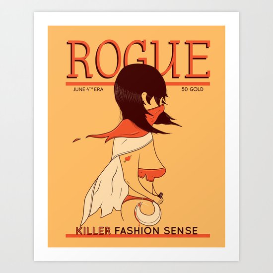 ROGUE Magazine - June 4th Era Art Print