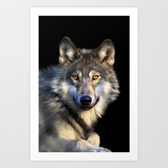 Wolf Art Print