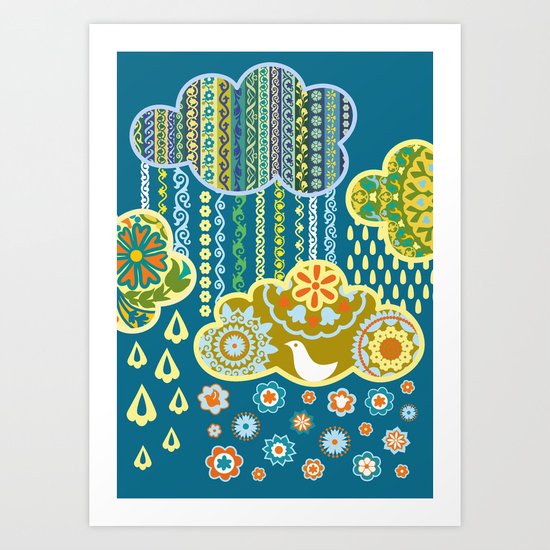 Rain Art Print