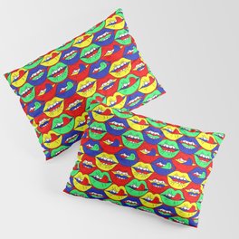 Mouth PoP Pillow Sham