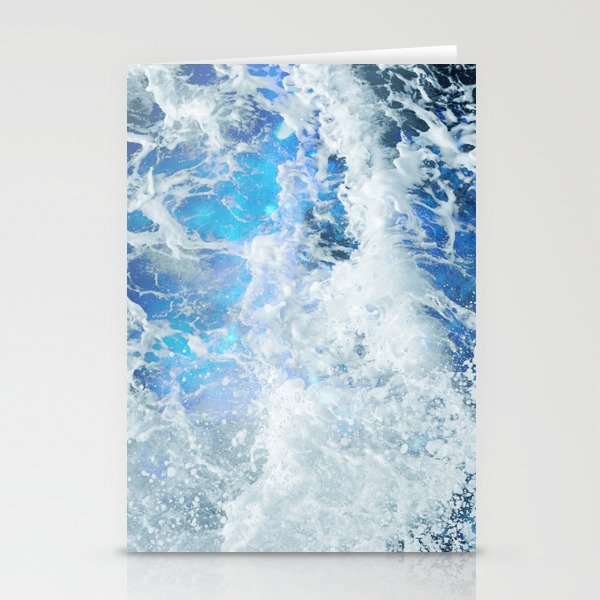 Blue Ocean Glow Stationery Cards