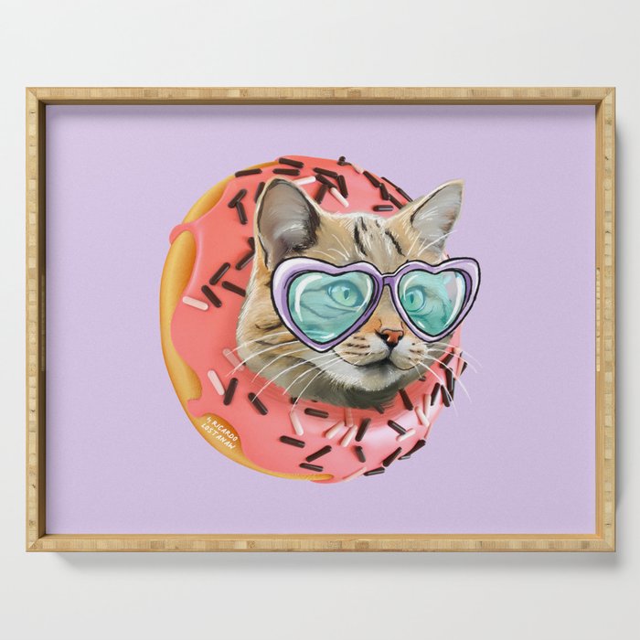 Wildcat Donut Serving Tray
