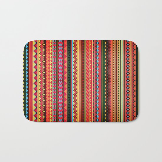 Bulgarian Rhapsody Pattern Bath Mat