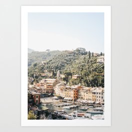 Portofino the Great | Dreamy Portofino Harbour of the soul of the Italian Riviera | Italian Travel  Art Print