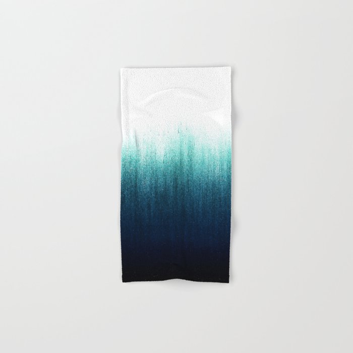 Teal Ombr 233 Hand Amp Bath Towel By Caitlinworkman Society6