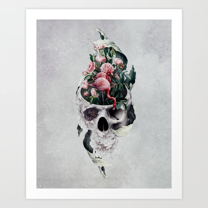 Life And Death Art Print By Rizapeker Society6