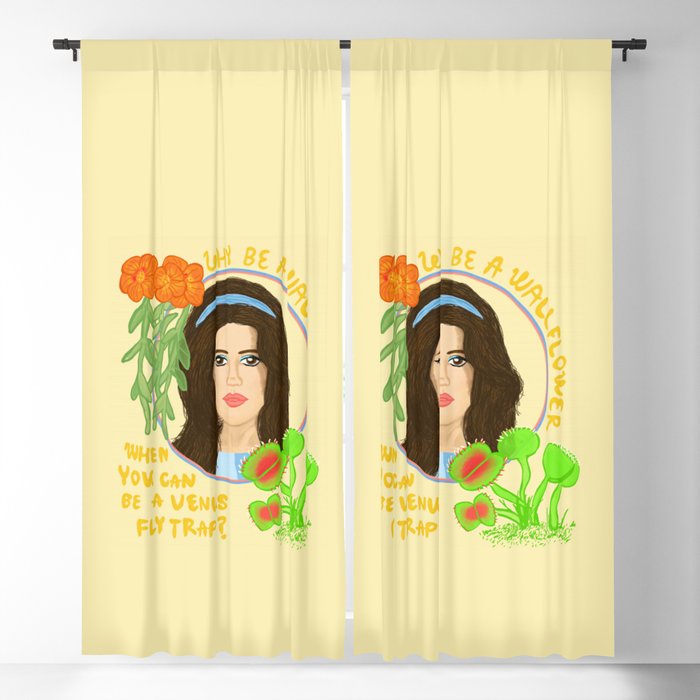 why be a wallflower... Blackout Curtain