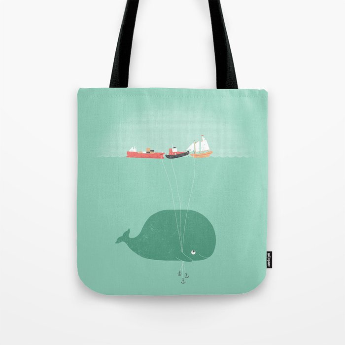 Whale Balloons  Tote Bag