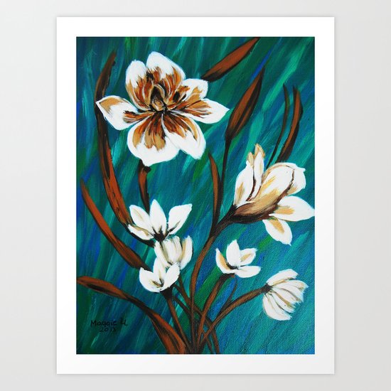 Flowers Art Print