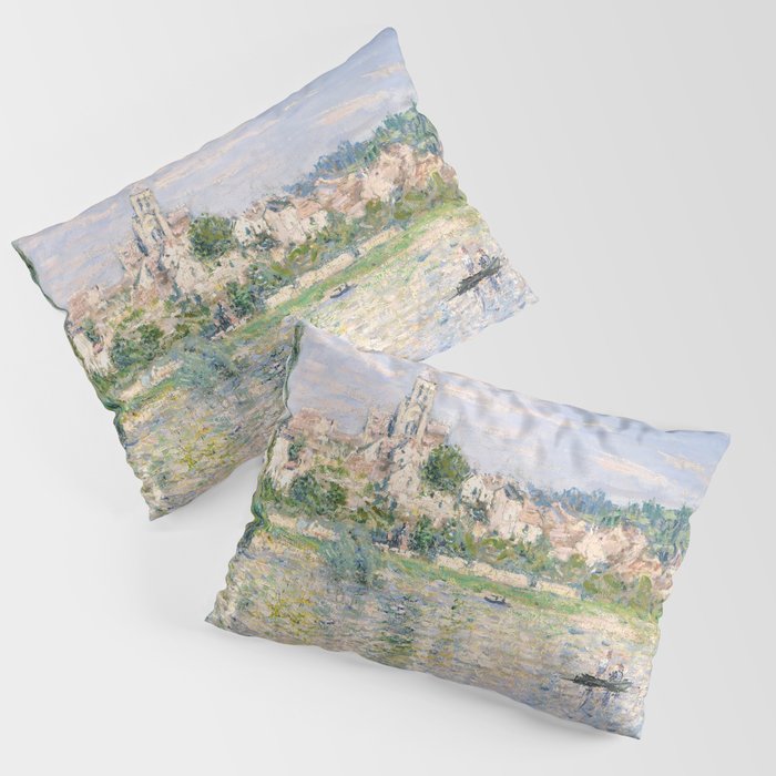 Vetheuil in Summer 1880 by Claude Monet Pillow Sham