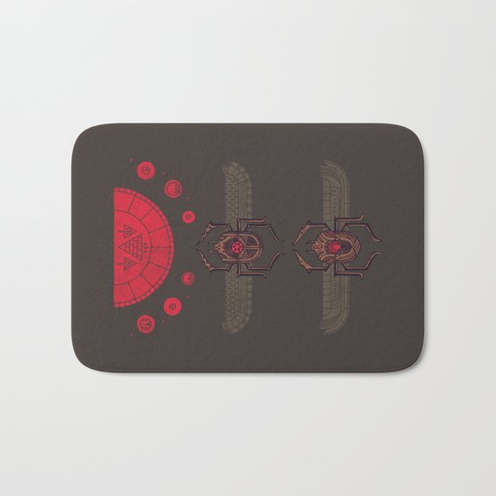 Scarabs Bath Mat