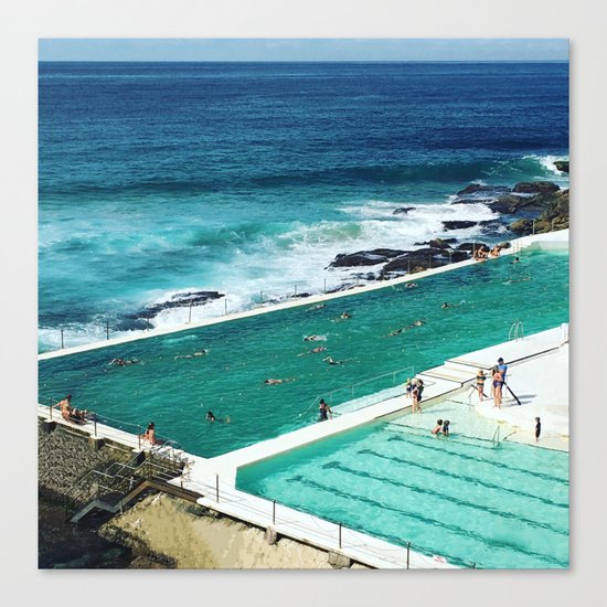 Bondi living Canvas Print
