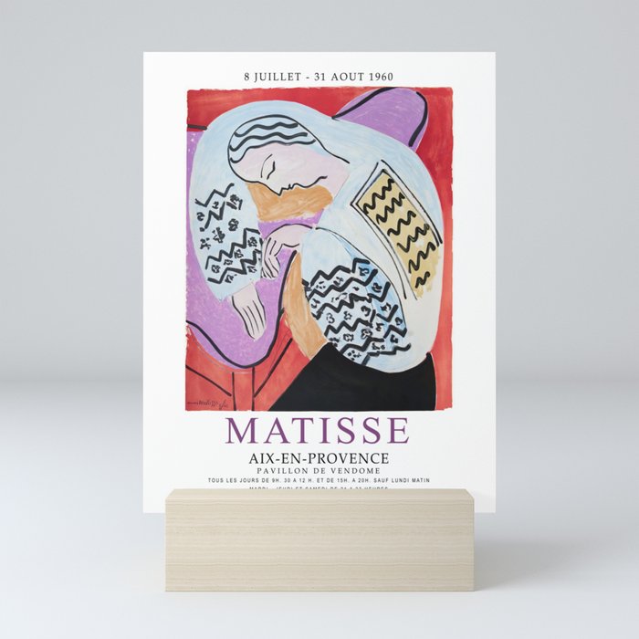 Matisse Exhibition - Aix-en-Provence - The Dream Artwork Mini Art Print